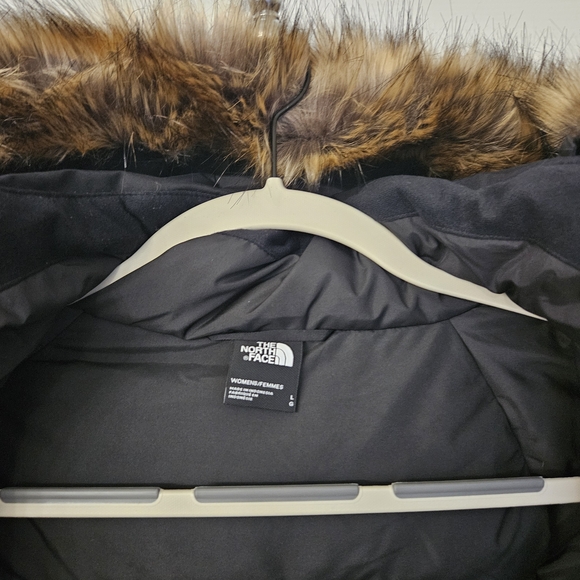 The North Face Black Parka with Faux Fur Hood - Picture 2 of 8